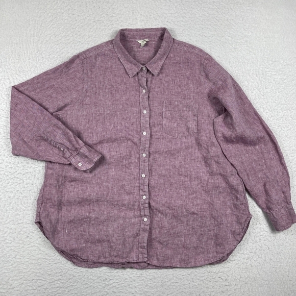 L.L. Bean Other - L.L. Bean Men's Button-Down Shirt in Mauve